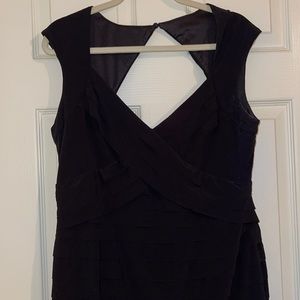 Black evening dress